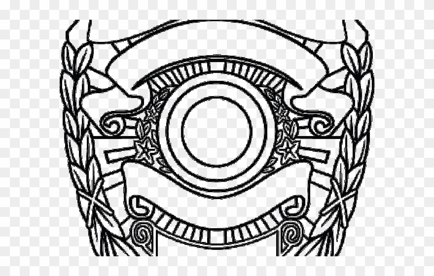 Police Badge Template - Police Badge Blank Template Clipart