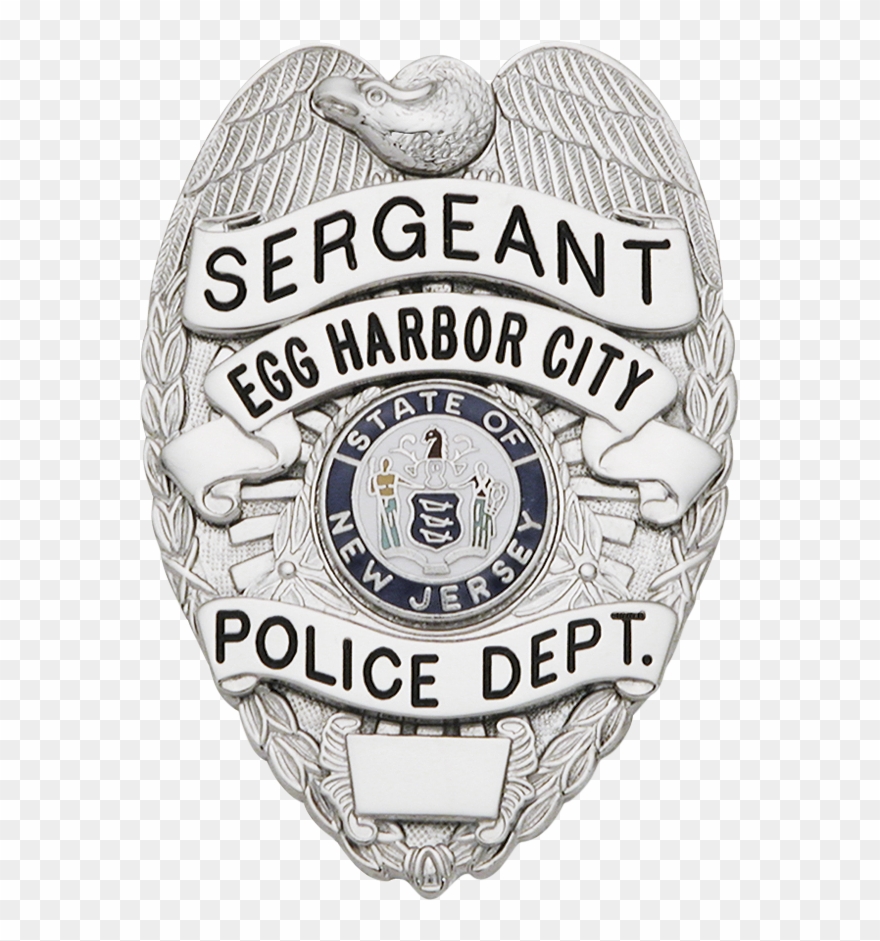 2.58 Inch Eagle Top Smith & Warren Hat Badge M443 Clipart