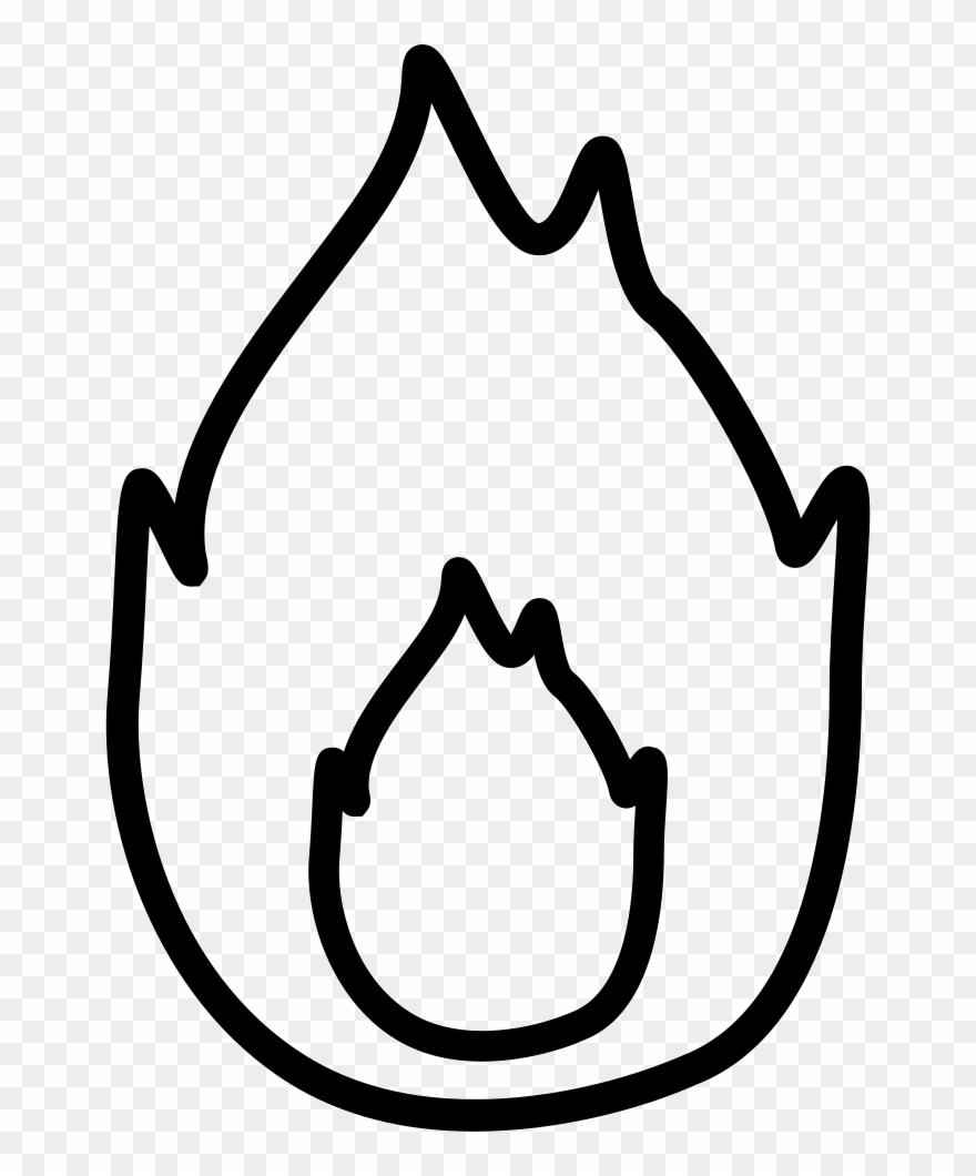 Clipart Library Library Fire Png Icon Free Download - Flame Transparent Png