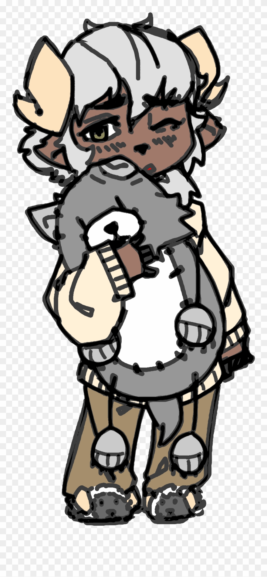 View Samegoogleiqdbsaucenao Sleepy Sheepy Colored , - Portable Network Graphics Clipart