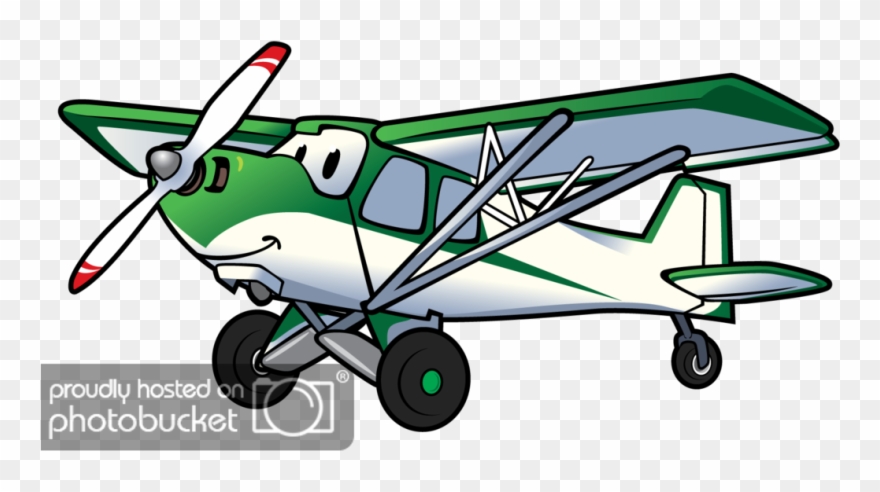 Clip Art Cartoon Airplane With Transparent Background - Airplane Cartoon Png