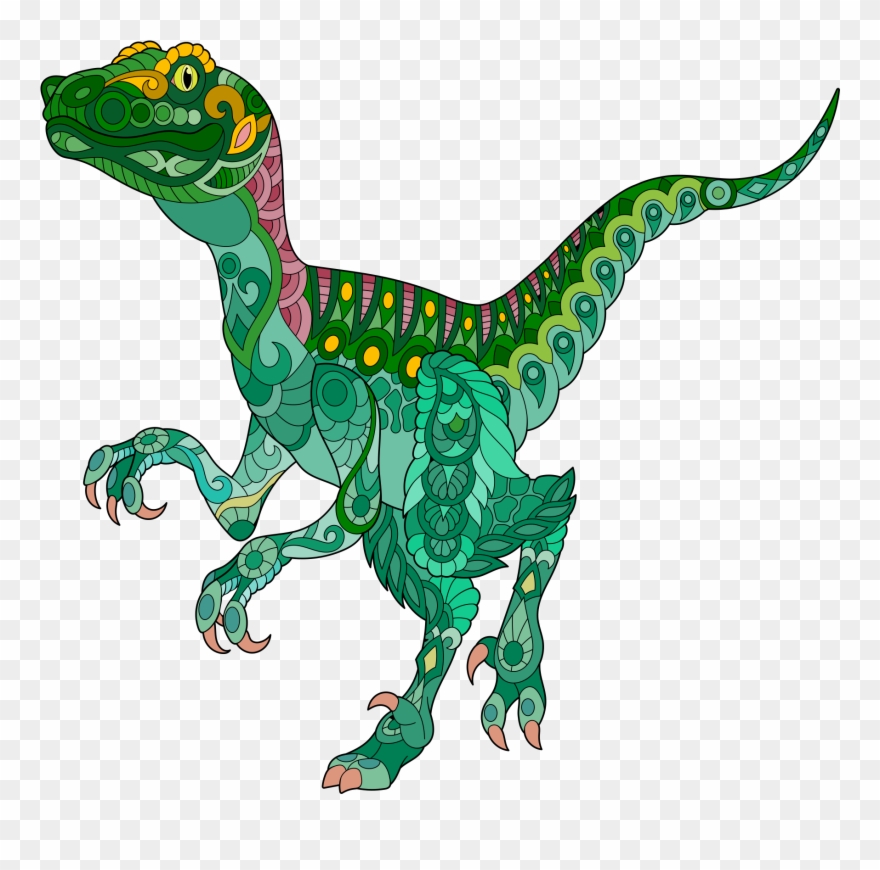 Velociraptor - Animal Figure Clipart