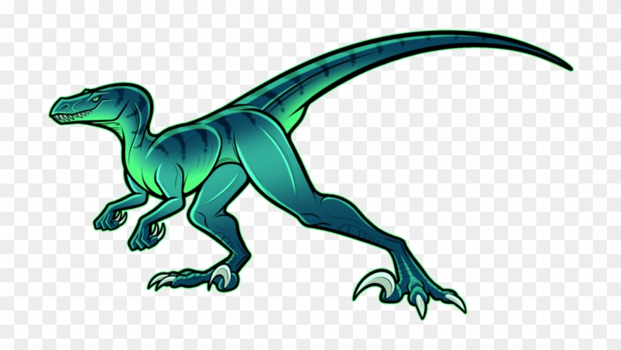 Velociraptor Background Png - Velociraptor Dibujos De Jurassic World Clipart