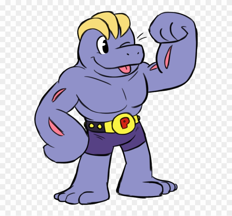 183kib, - Cute Machamp Clipart