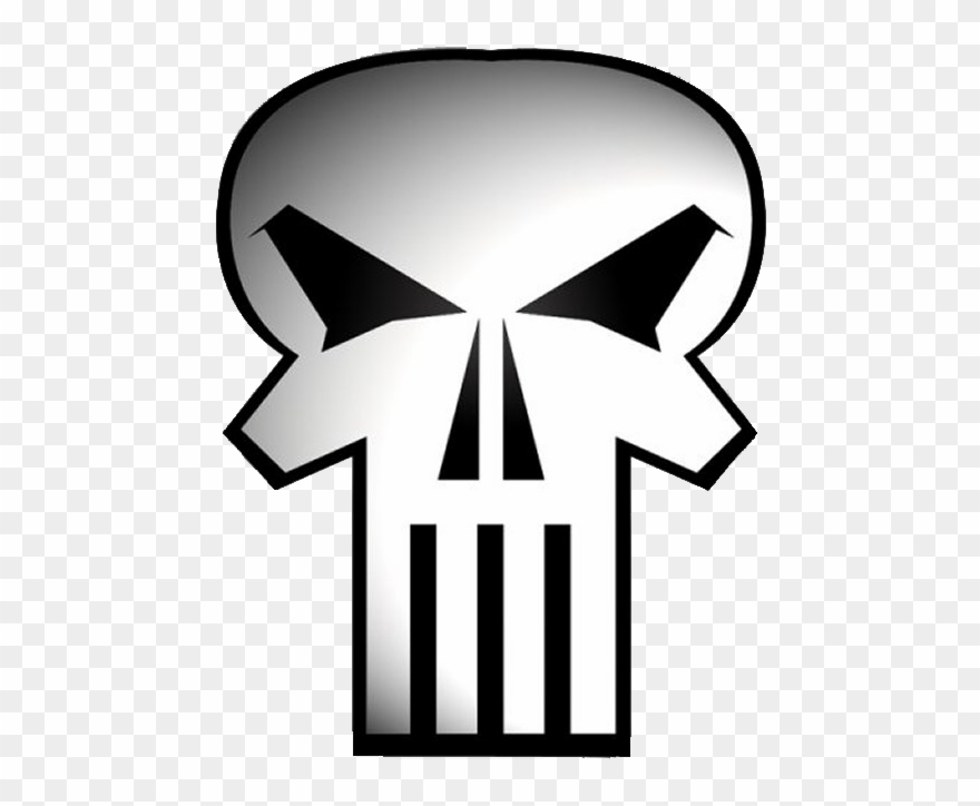 Marvel Reinvents The Punisher - Draw A Punisher Skull Easy Clipart