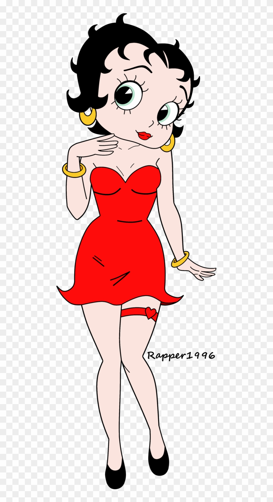 Betty Boop Anime Render 2 By Rapper1996 - Sexy Nude Betty Boop 84 Clipart