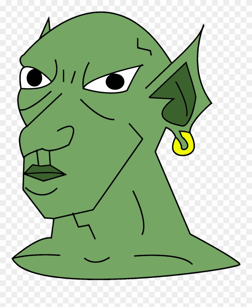 Big Image - Skyrim Elder Scrolls Goblin Clipart