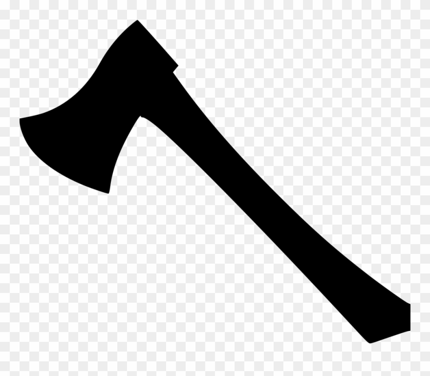 Download Axe Icon Png Clipart Black And White Download - Axe Icon Png
