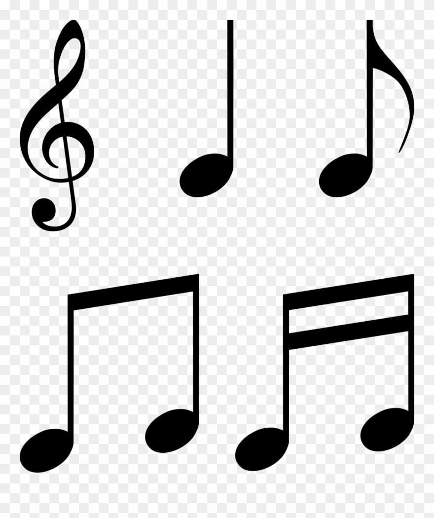 Speaker Clip Art - Notas Musicais Simbolos Para Imprimir - Png Download