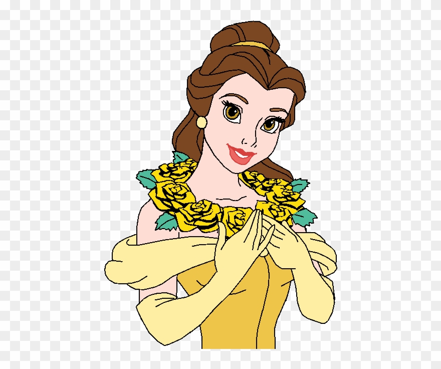 Disney Princess Images Dp Clipart Wallpaper And Background - Clipart Disney Wallpaper Of Belle And Adam - Png Download