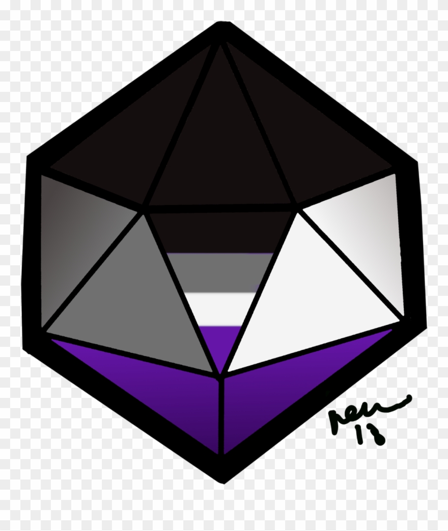 Ren Basel [they/them] ⚧ Aual Pride D20 Merch - Redbubble Clipart