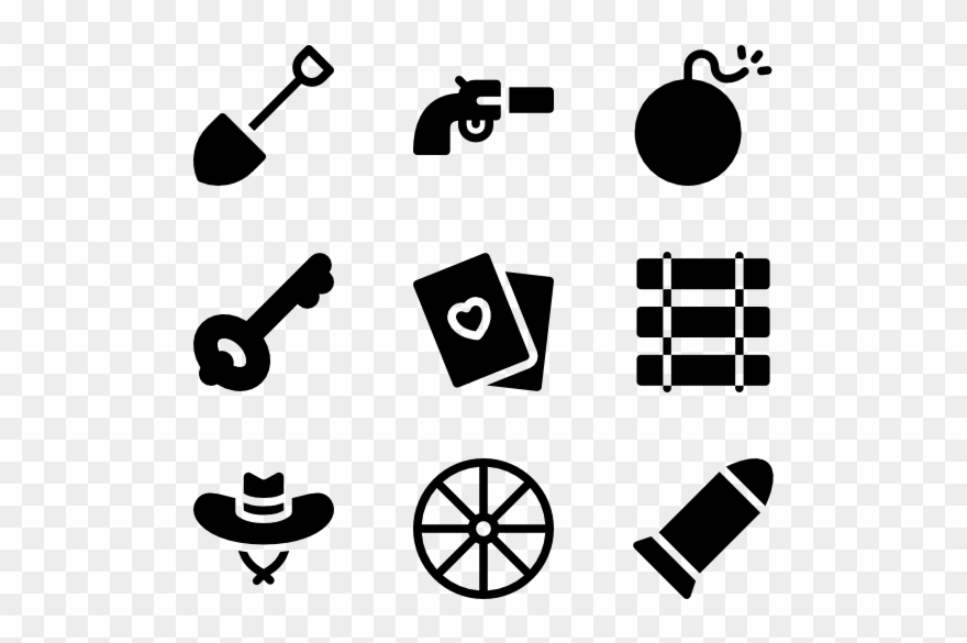 Wild West - Icon Clipart