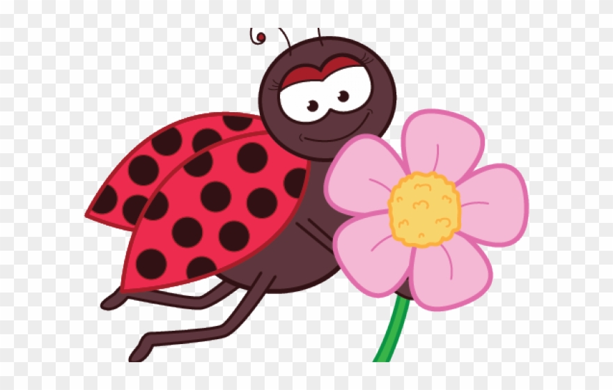 Ladybug Clipart Colored - نقاشی کفشدوزک برای کودکان - Png Download