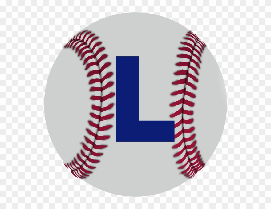 L Baseball Clip Art At Clker - Baseball Washer Necklaces - Png Download