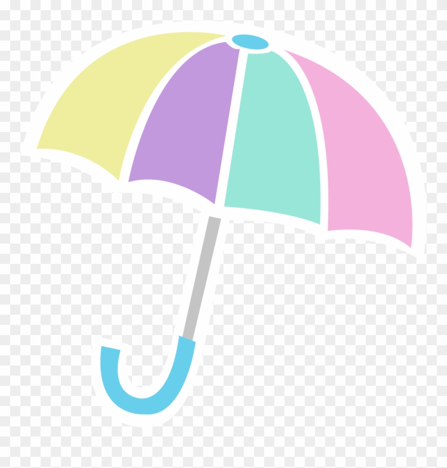 Clip Art Llluvia De Amor - Umbrella - Png Download