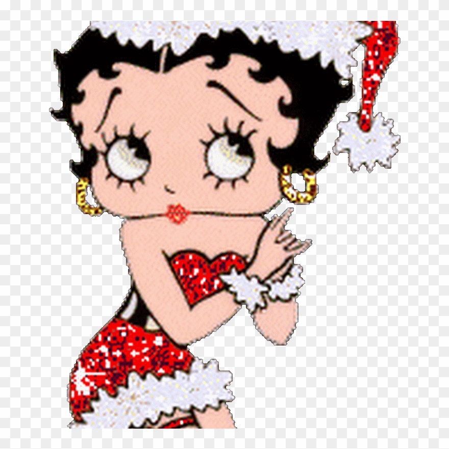 Dallas Cowboys Clipart Betty Boop - Free Printable Betty Boop Christmas - Png Download