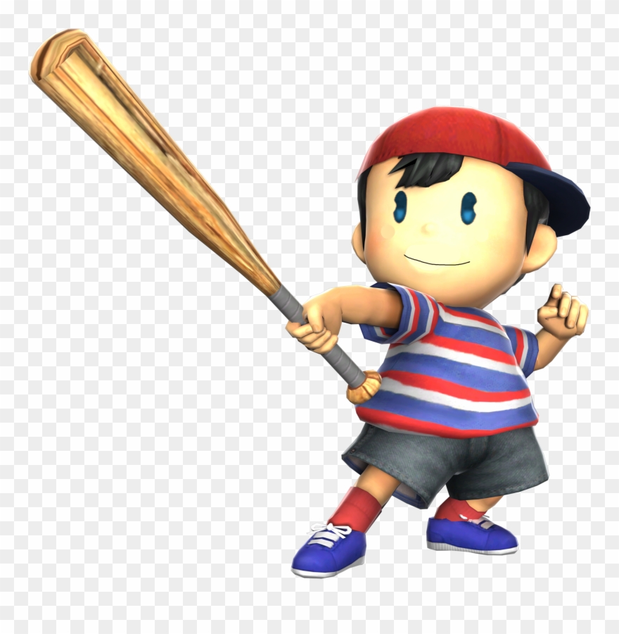 Nintennowlesscreepy - Ninten Super Smash Bros Clipart