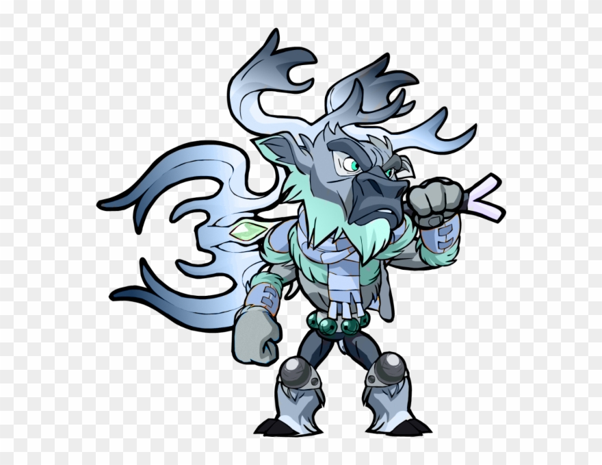 Brawlhalla Black Color - Brawlhalla Christmas Skins Clipart