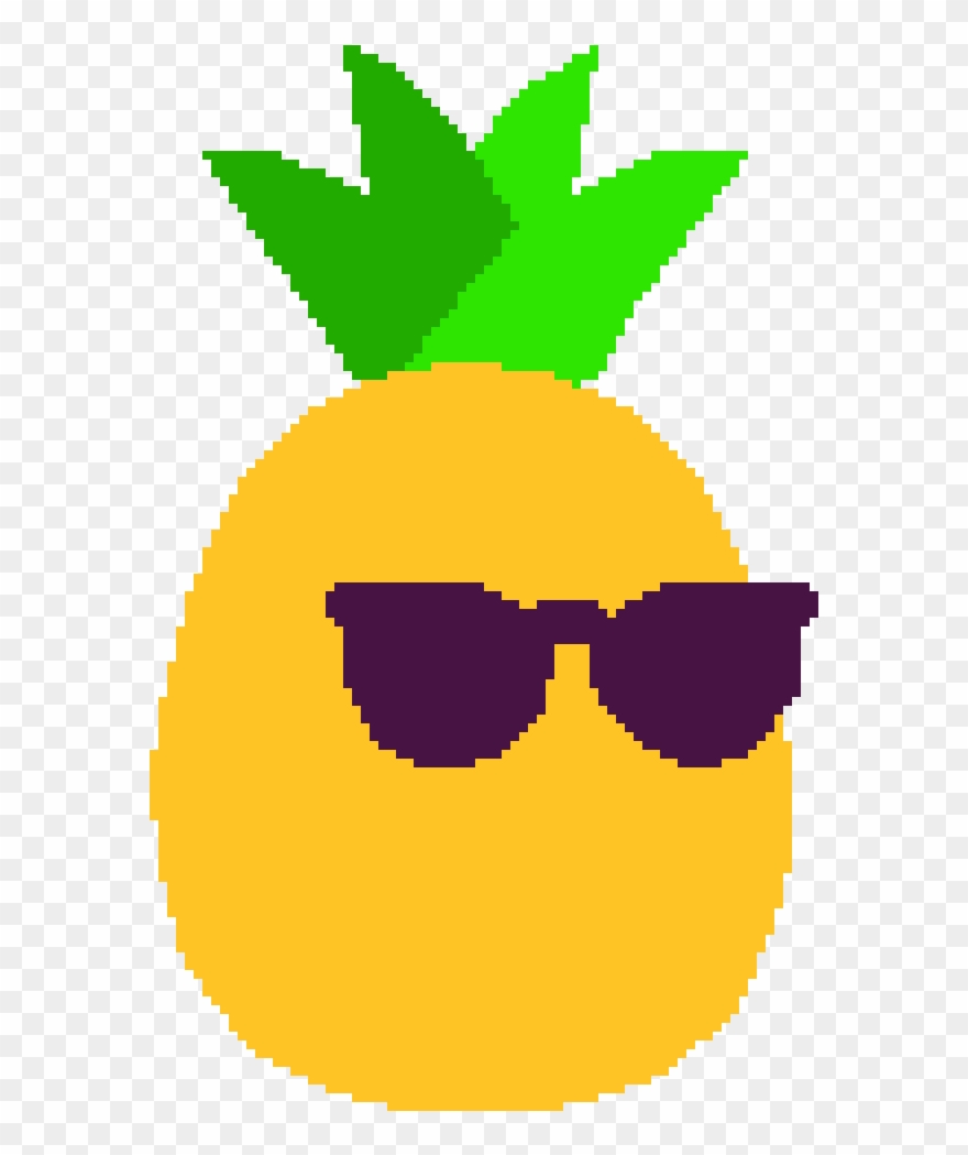 Cartoon Pineapple Clip Art Png - Seedless Fruit Transparent Png