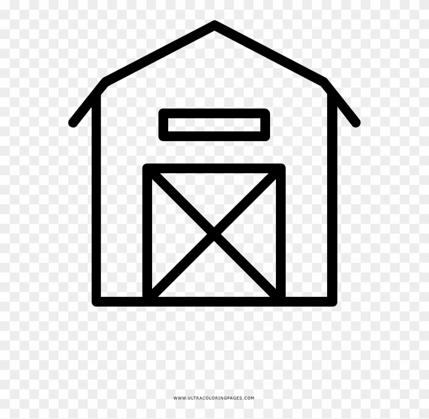 Barn - Outline Images Of Ludo Clipart