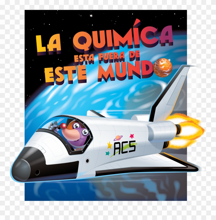 Space Chemistry Spanish Cover Art - National Chemistry Week 2018 Clipart