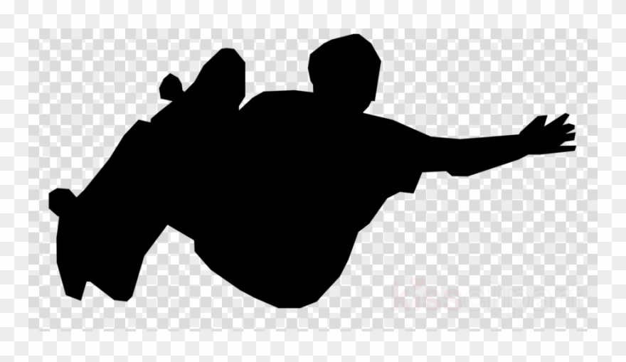 Download Skateboarder Clip Art Clipart Skateboarding - Clip Art - Png Download