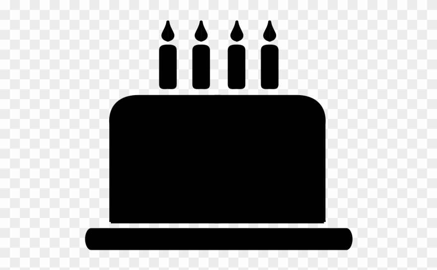 Birthday Cake Rubber Stamp - The Noun Project Clipart