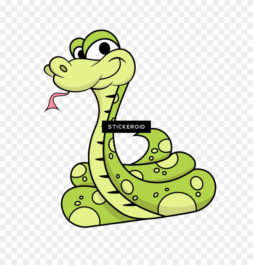 Cute Snake - Listening Ear Can Be A Running Mouth Clipart