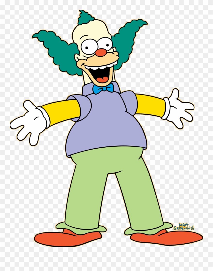 Pin By Arkhael Greed On Simpsons Pinterest - Krusty The Clown Png Clipart