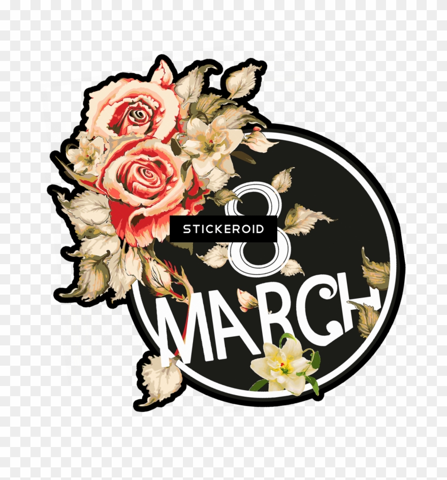 8 March Womday - Hybrid Tea Rose Clipart