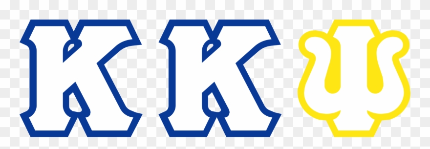 Open - Kappa Greek Letter Stencil Clipart