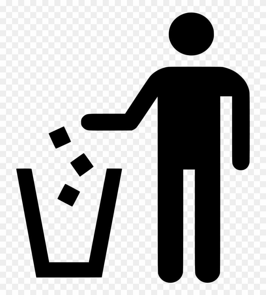 Info - Tirar La Basura En Su Lugar Clipart