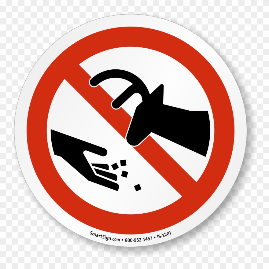 Do Not Feed Wildlife Symbol Iso Prohibition Sign Sku Clipart