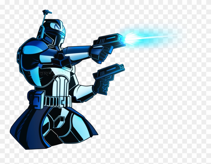 Captain Rex Clone Wars Fa By *ninjakato - Star Wars Clipart