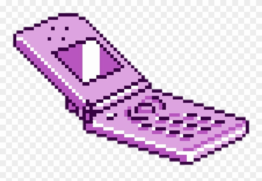 Report Abuse - Phone Pixel Art Clipart