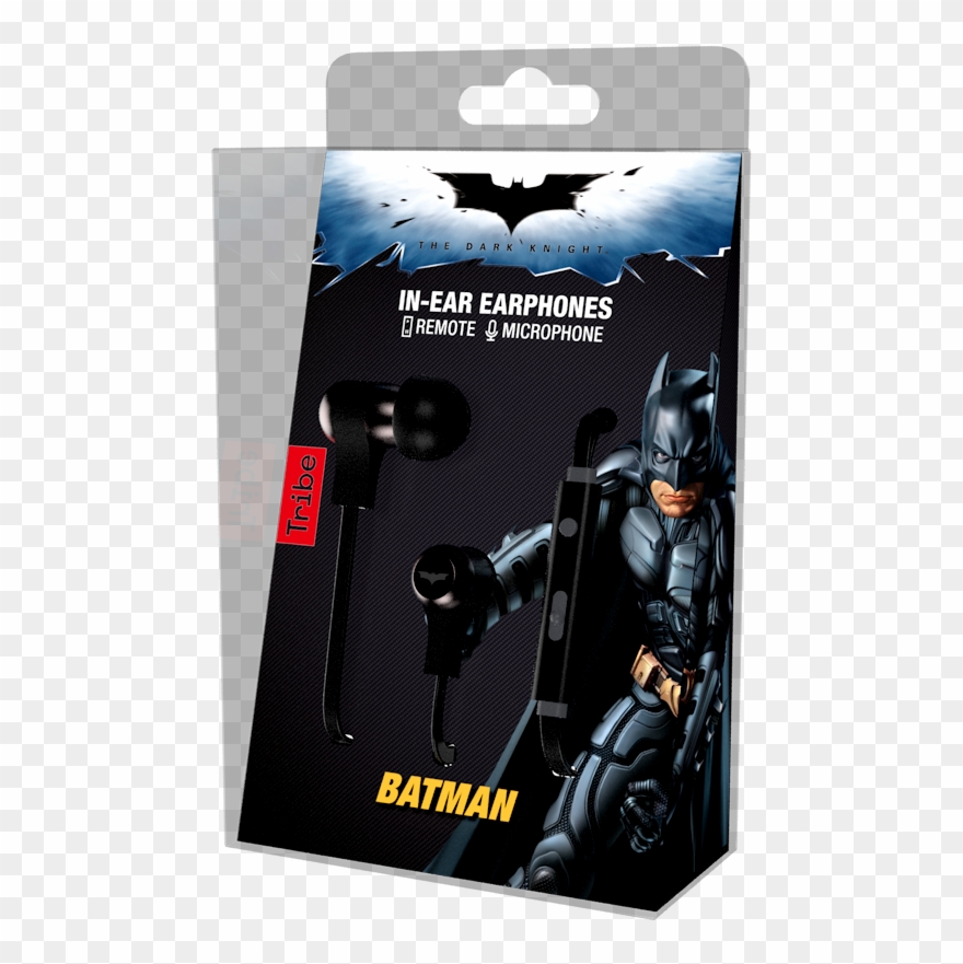 Tribe Batman Logo Stereo In-ear Earphones Clipart