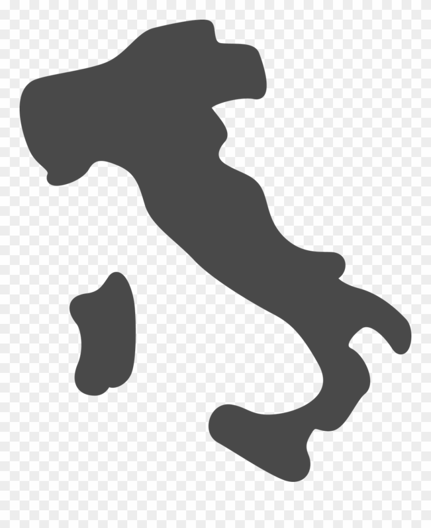 Vector Italy Map Png Clipart