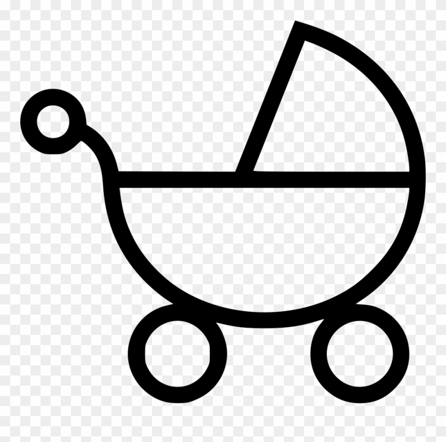 Stroller Svg Png Icon Free Download - Stroller Icon Clipart