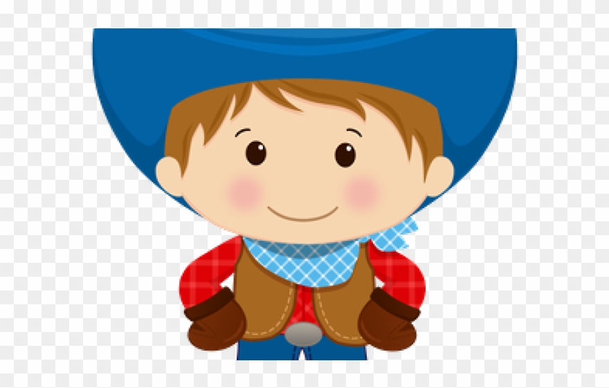 Cowboy Kid Clipart - Png Download