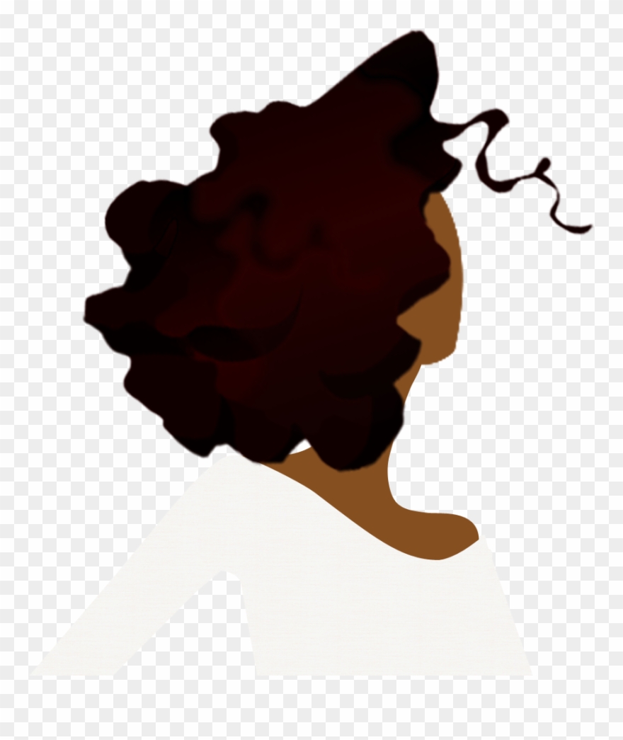 Easy Chunky Flat Twist-out Tutorial For Natural Hair - Illustration Clipart