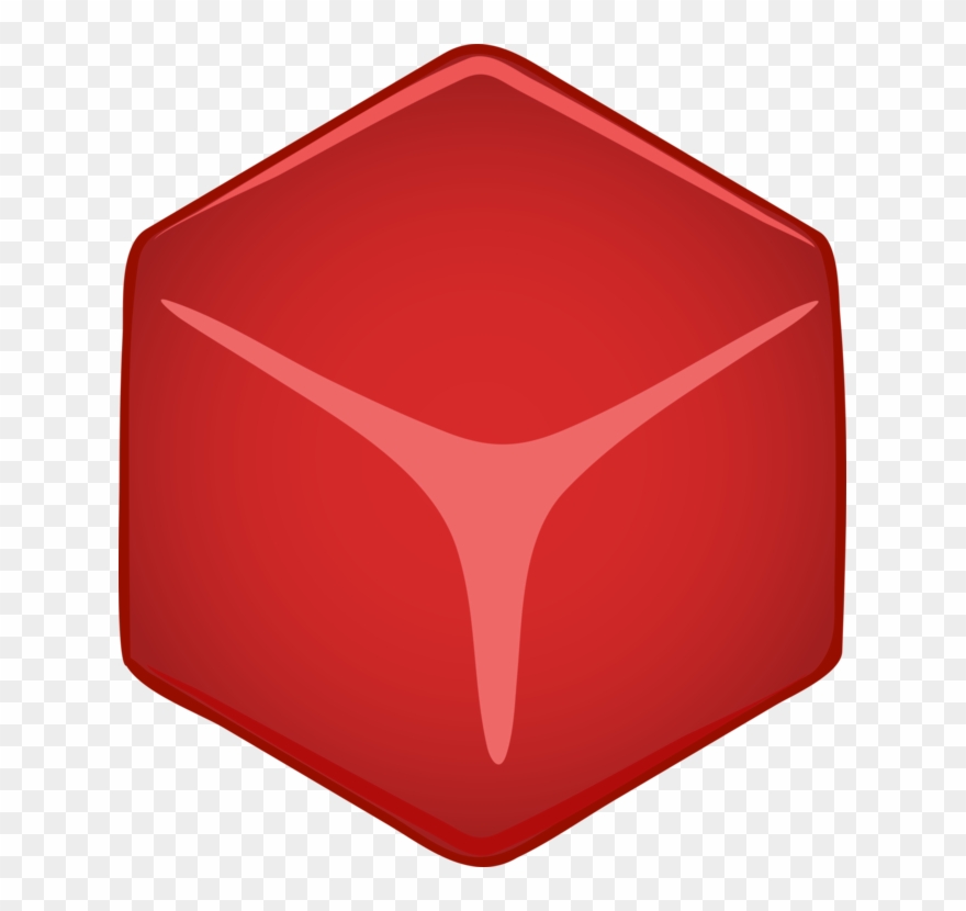 Cube Red Clipart