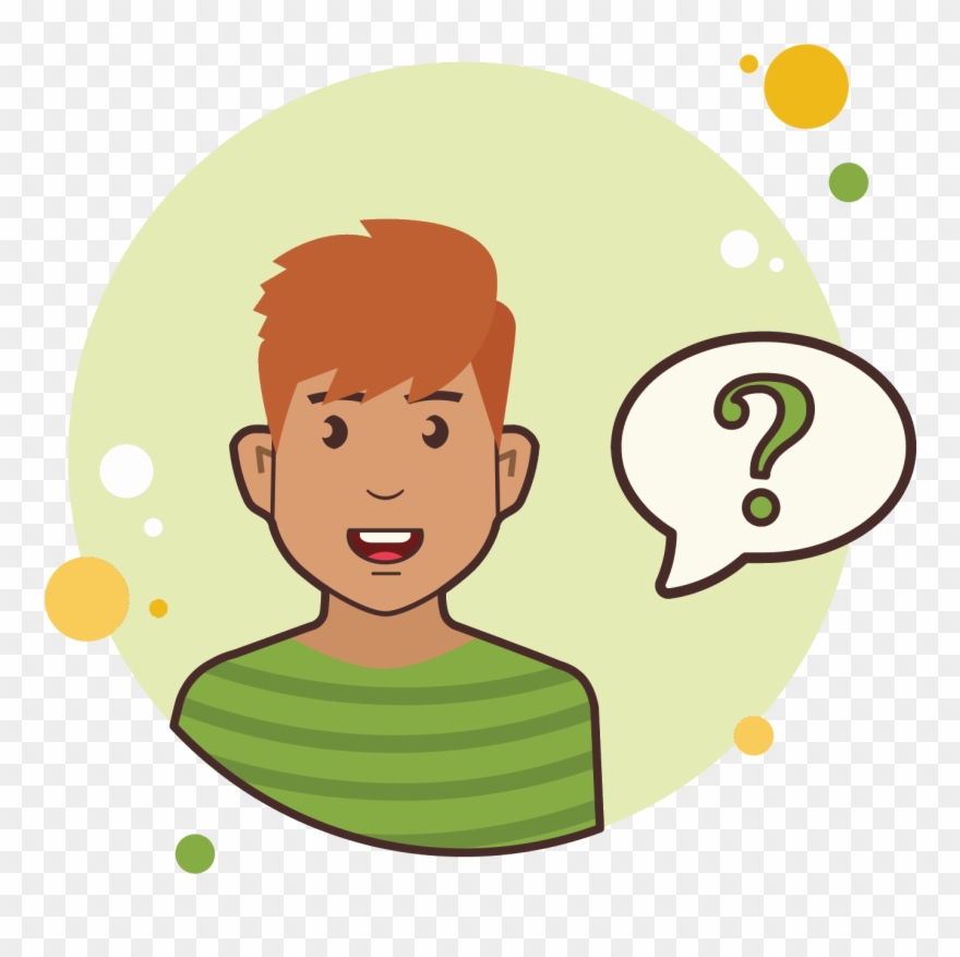Ginger Vector Vector Transparent Download - Personas Con Interrogacion Png Clipart