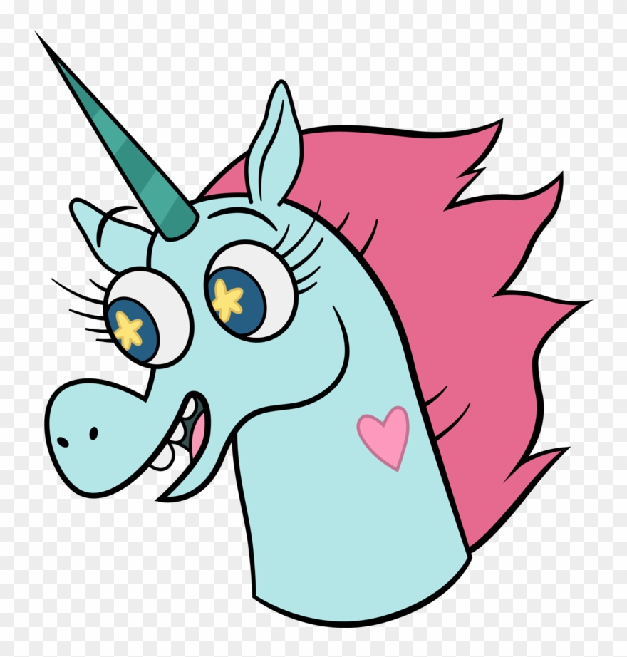 Pony Head - Star Vs Las Fuerzas Del Mal Pony Head Clipart