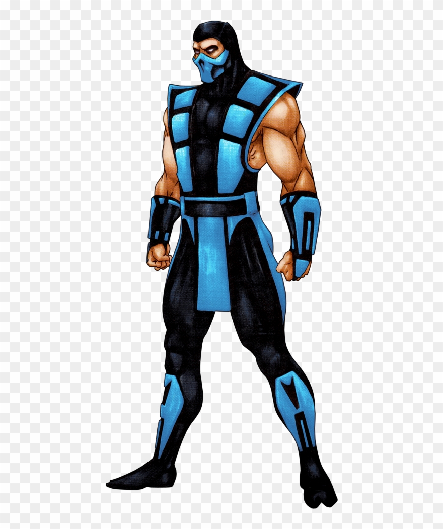 My Fave Sub Zero - Scorpion Ultimate Mortal Kombat 3 Clipart