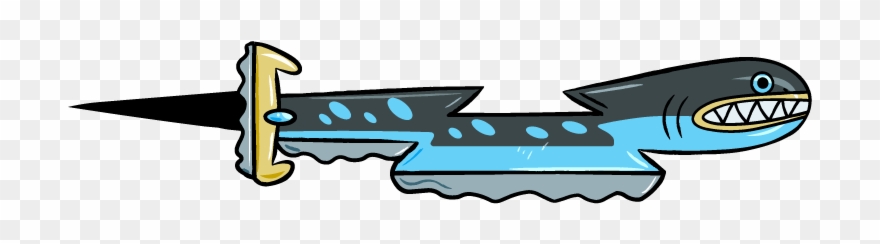 Electric Eel Magisword - Mighty Magiswords Electric Eel Magisword Clipart