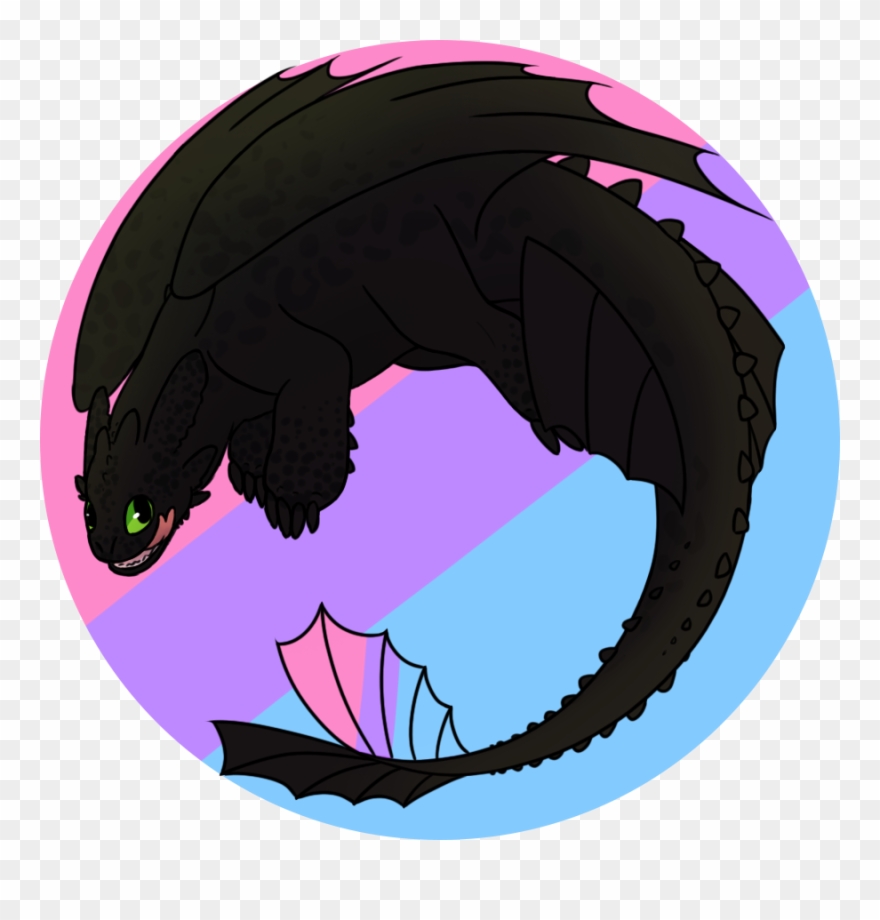 I Draw Sometimes Toothless Pride Icons The Edges Are - Illustration Clipart