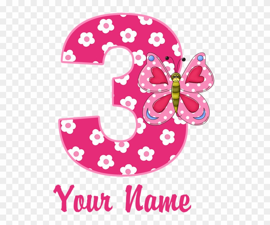 Clipart Transparent Stock Birthday Clip 3rd - 3rd Birthday Transparent Background - Png Download