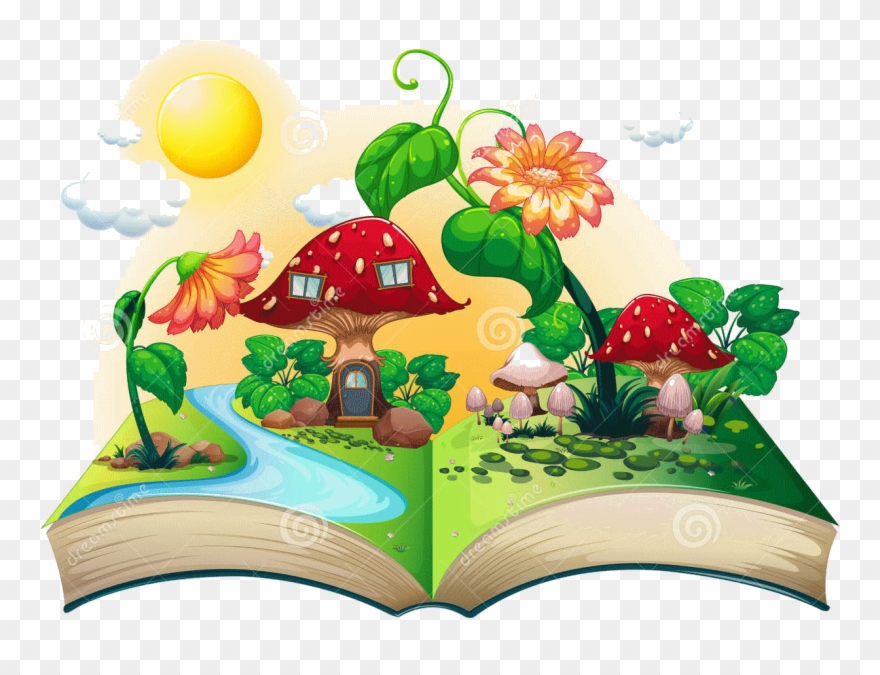 Biblioteka Three Little Pigs Clip Art Fairy Tale Castle - Mushroom House Free Clipart - Png Download