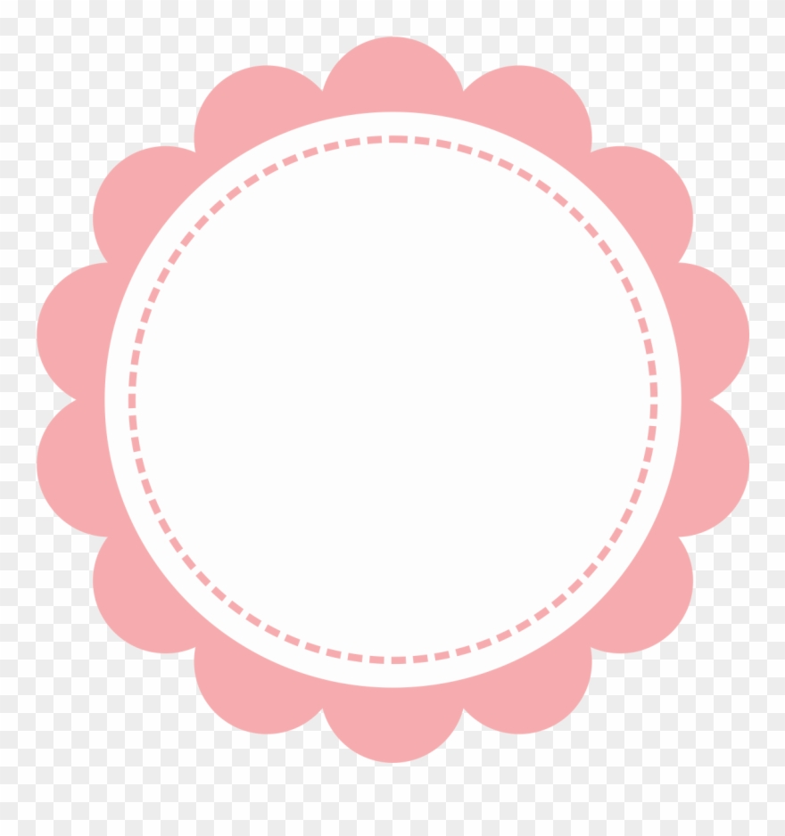 Layouts E Templates Para Blogs E Lojas Virtuais Baby - Frame Redondo Azul Png Clipart