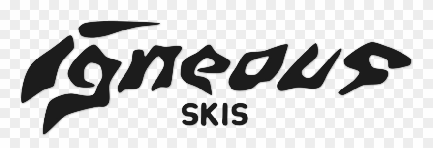 Igneous Skis Logo - Ski Clipart